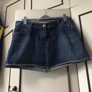 F&F Womens Navy Skirt